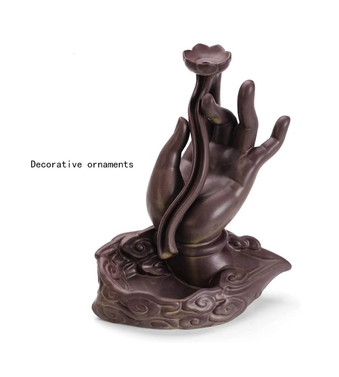 Räuchergefäß Yoga Creative Reflux Weihrauchbrenner Viewing Flow Sandelholz Weihrauchbrenner Keramik Weihrauchbrenner Teezeremonie Dekoration Aromatherapie