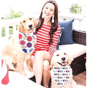 4th-of-July-Dog-Bandanas-2-Pack-Reversible-Stars-USA-Flowers-Scarfs-for-Boy-and-Girl-I-Love-USA-Pet-Scarves-for-Independence-Day-Bandanas-Bulk-for-Small-Medium-Large-Dogs-4th-of-July-X-Large - Cucciolini Doodles   4th-of-July-Dog-Bandanas-2-Pack-Reversible-Stars-USA-Flowers-Scarfs-for-Boy-and-Girl-I-Love-USA-Pet-Scarves-for-Independence-Day-Bandanas-Bulk-for-Small-Medium-Large-Dogs-4th-of-July-X-Large