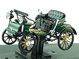 Material: Druckguss Opel Patent Motorwagen 1899 System Lutzmann Modellauto in Vitrine 1:43