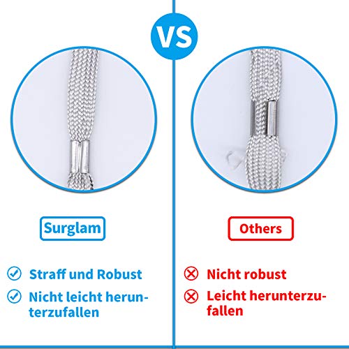 Verstelbare koord, 10 stuks - nekkoord, maskerbanden, maskerband, mondbescherming, nekkoord voor gezichtsbescherming en veiligheidsbril, om langdurig te dragen - Image 5