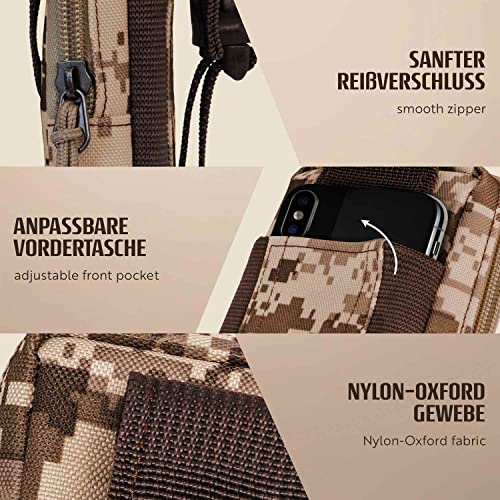 Pochette tactique EDC étanche avec support de ceinture