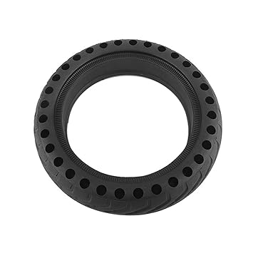 Solid Tire Replacement for jia M365 Electric Scooter Skateboard 8.5inch Rubber Tyre Wheel(Black) -Layfoo