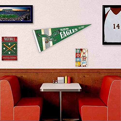 Wincraft 19230320 Philadelphia Eagles Throwback Vintage Retro Pennant Flag thumb #2