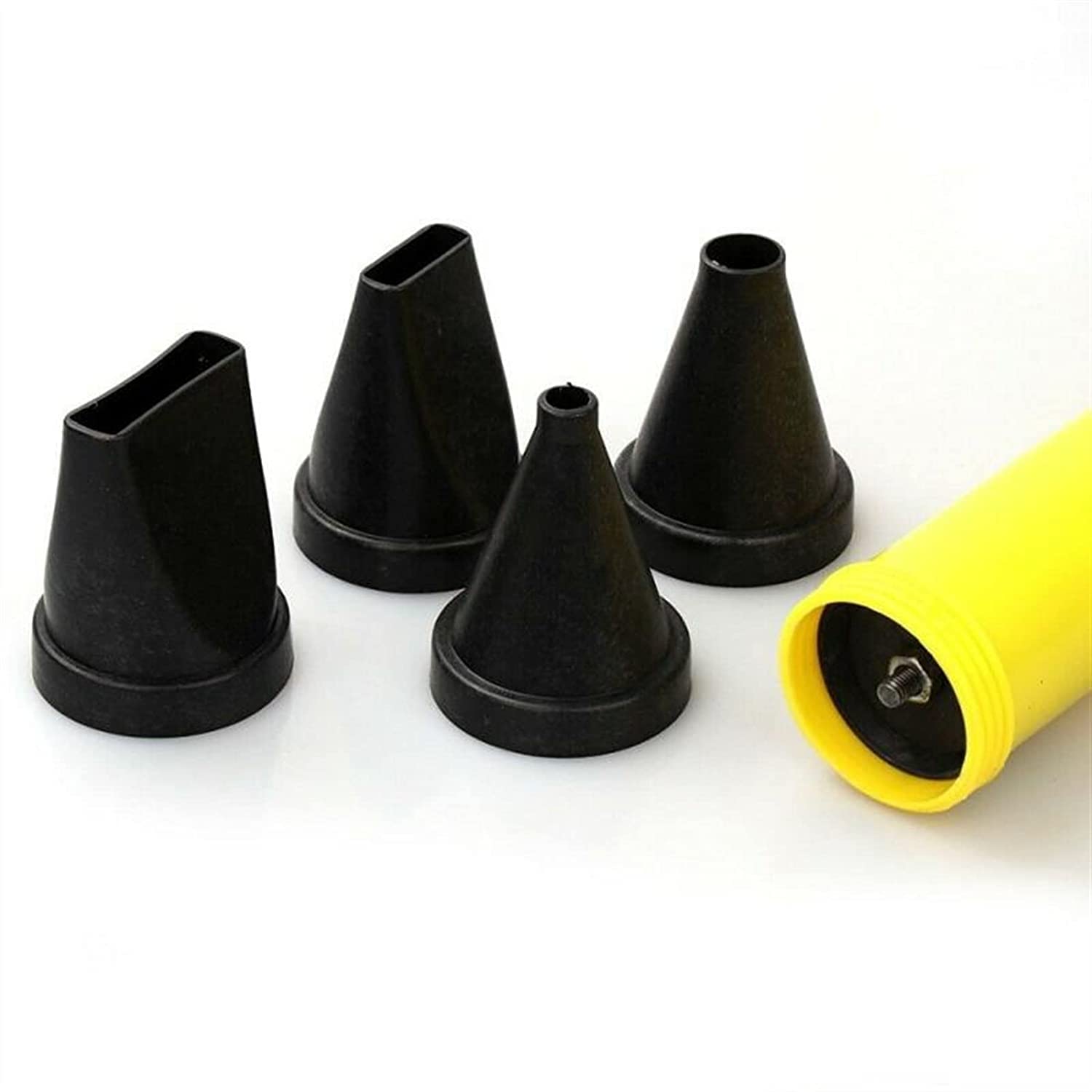 Drop Ship Pistola per Silicone in Acciaio Inossidabile Pompa per Calce in Cemento Set di 4 ugelli Applicatore per spruzzatore per Malta per Malta Strumenti di riempimento per Malta per calafataggio,