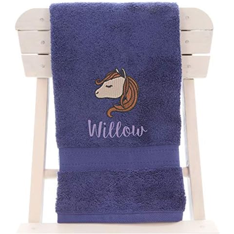aztex Personalised Cotton Bath Towel for Kids Cover
