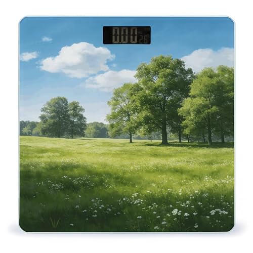 Báscula Digital para Baño con Vidrio Templado