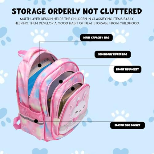 Image of Elios 3D Design Kids School Bag for Kids Age 3 to 6, Preschool Nursery and Grade 1 to 3 | Bags for Boys | Backpack for Girls | Picnic, Travel |Birthday, Diwali, Gifts for Kids