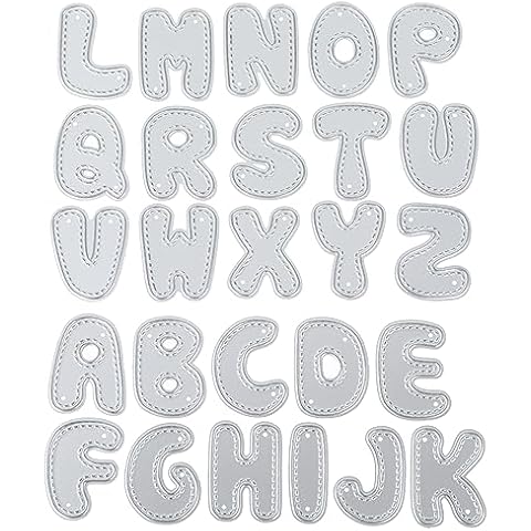 Amaxiu Alphabet Cutting Dies Cover