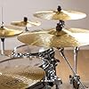 Meinl Cymbals HCS Expanded Cymbal Set — with 14 Inch Hi-Hat, Splash, Crashes and Ride Drum Cymbals — Brass, Traditional Finish (HCS-CS2) #5