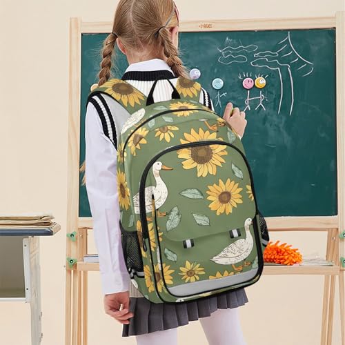 Sac à dos ordinateur motif canard pour le lycée et vos sorties