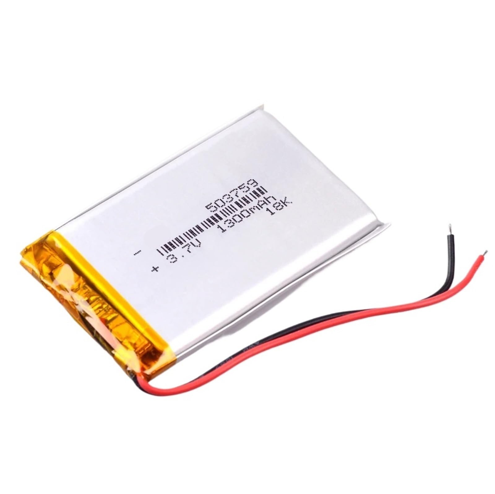 503759 3,7 V 1300 mAh (1 pièce)(2.0 2P)