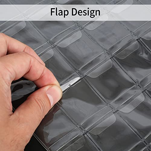 Siyurongg US-SYR-006-020 6 Sheets Coin Collection Pages For Collectors, Coin Pages, 9-Holes Coin Sleeves Holder Book, Coin Album Collecting Binder thumb #2