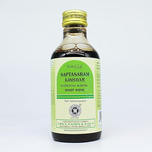 Arya Vaidya Saptasaram 200ML & Sukanthi Pills 1gm