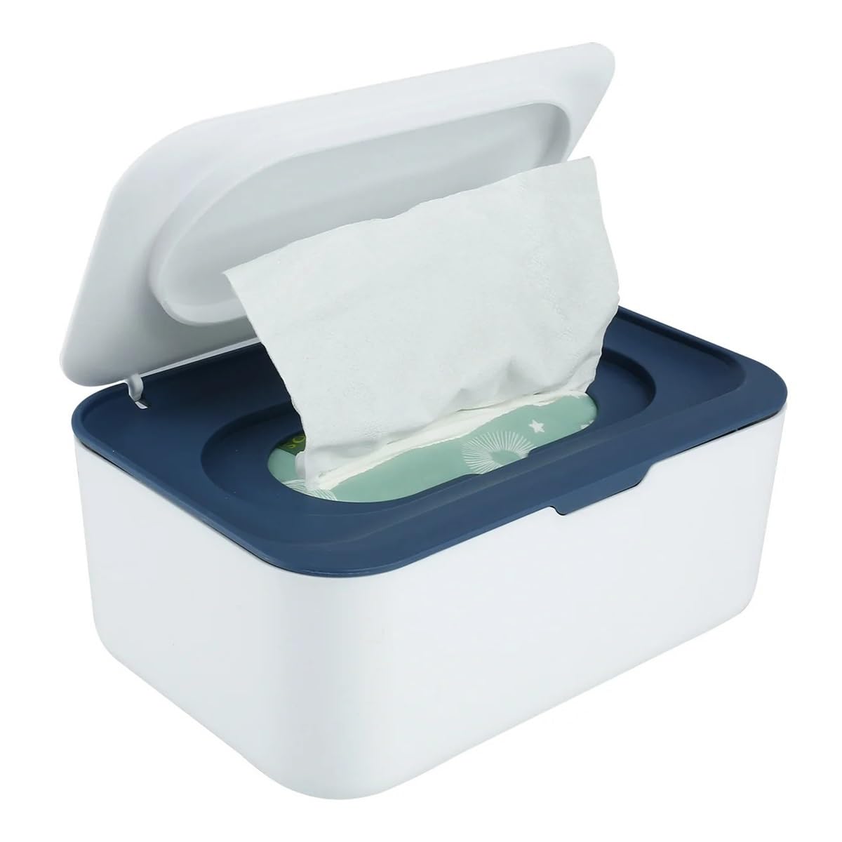 Wet Tissue Box Paper Dispenser Portable With Lid Storage Organizer Car Napkin