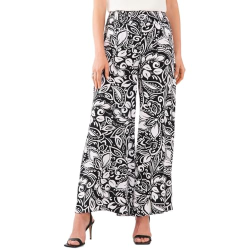 Vince Camuto Womens Printed Rayon Palazzo Pants