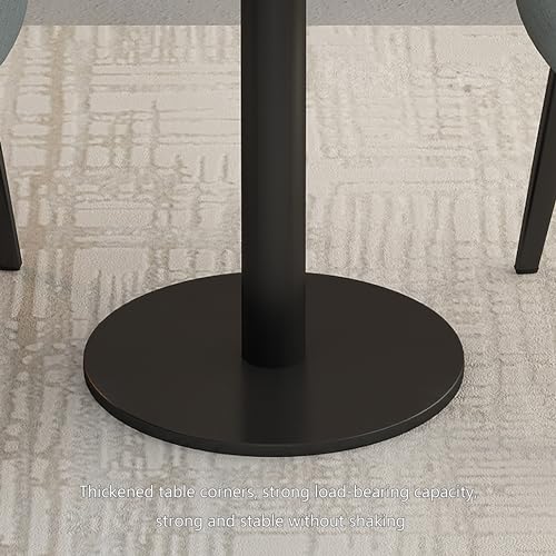 Ensemble table et chaises rembourrées de salon au design moderne pour réception