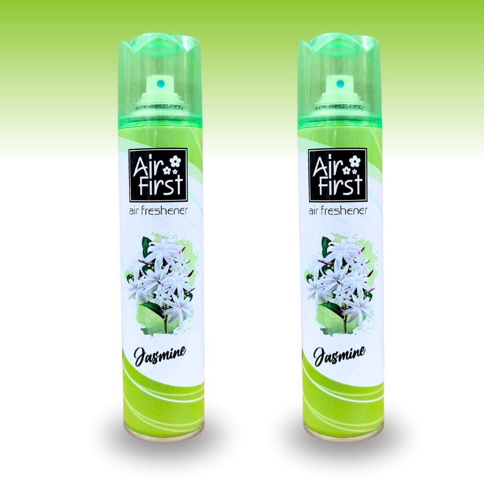 Air first Room Spray Air Freshener Combo Pack of 2 (300ml + 300ml, Jasmine) (B0836V9ZQX) Amazon Price History, Amazon Price Tracker