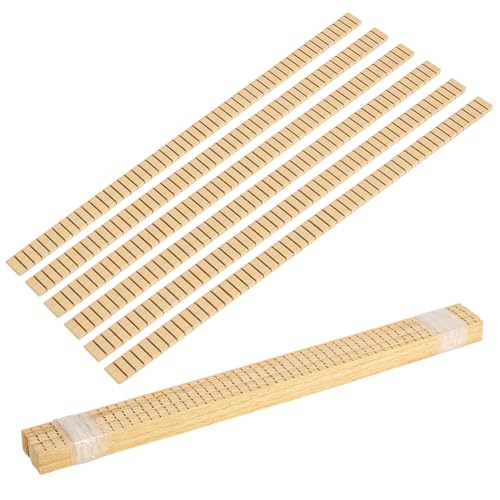 MAYJOYDIY 16 Pcs Wood Guitar Binding Purfling Strips