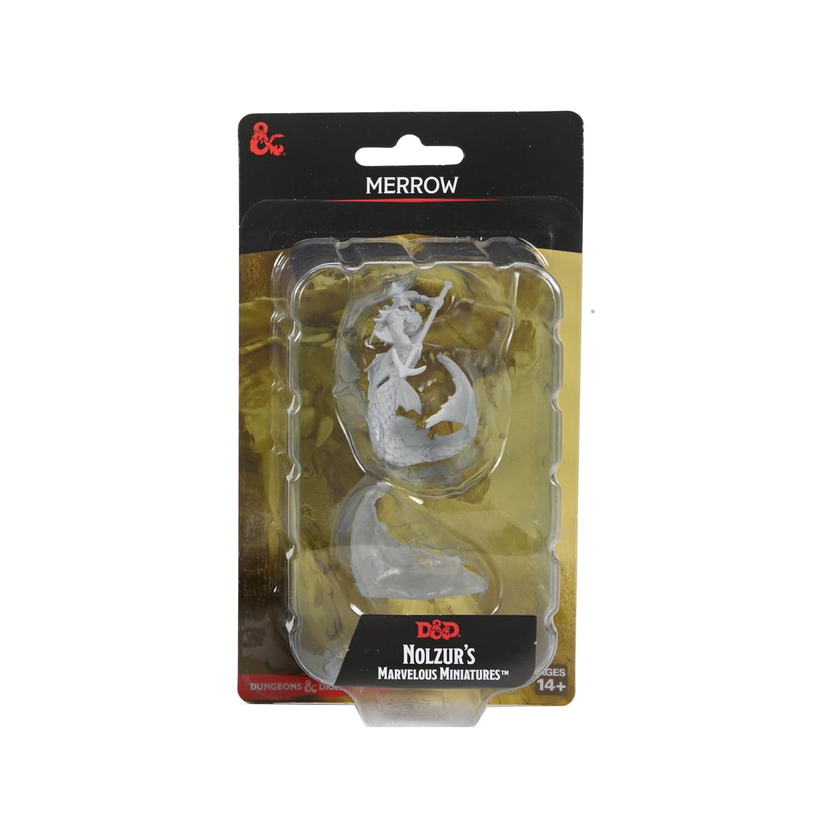 WizKids D&D Nolzur's Marvelous Miniatures: Merrow Unpainted Dungeons and Dragons Miniatures — image 1