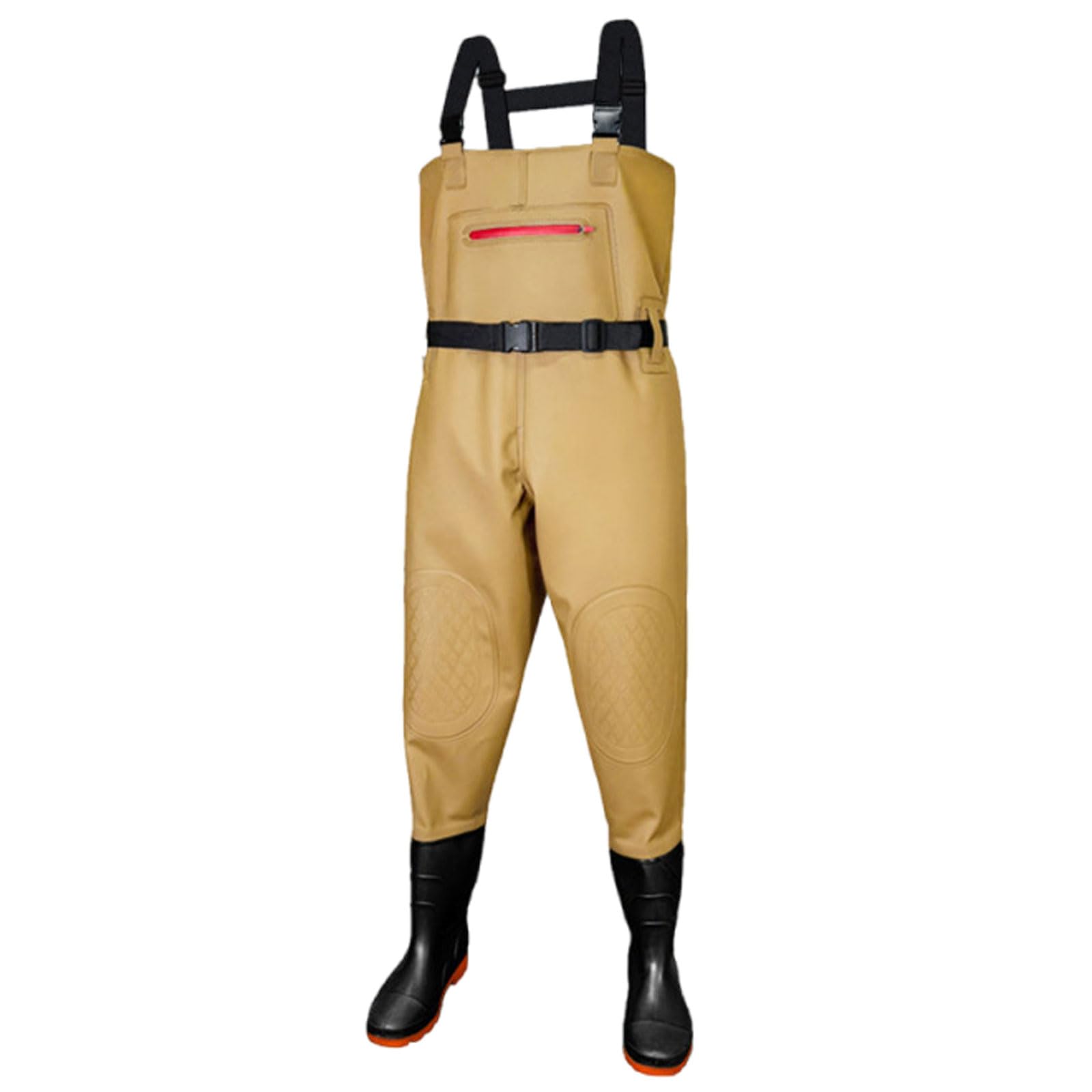 Waders Peche Homme femme,Waders de Poitrine de Chasses Avec Bottes,Waders De PêChe Taille Haute,Cuissardes De PêChe Waders,Respirant,AntidéRapantes,Confortable,Pour PêChe,Jardinage,Taille 36-47