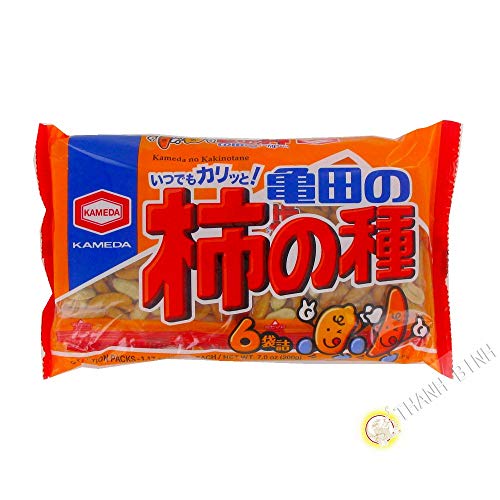 Kameda Kakinotane Snack Rice Crackers with Peanuts 190 g