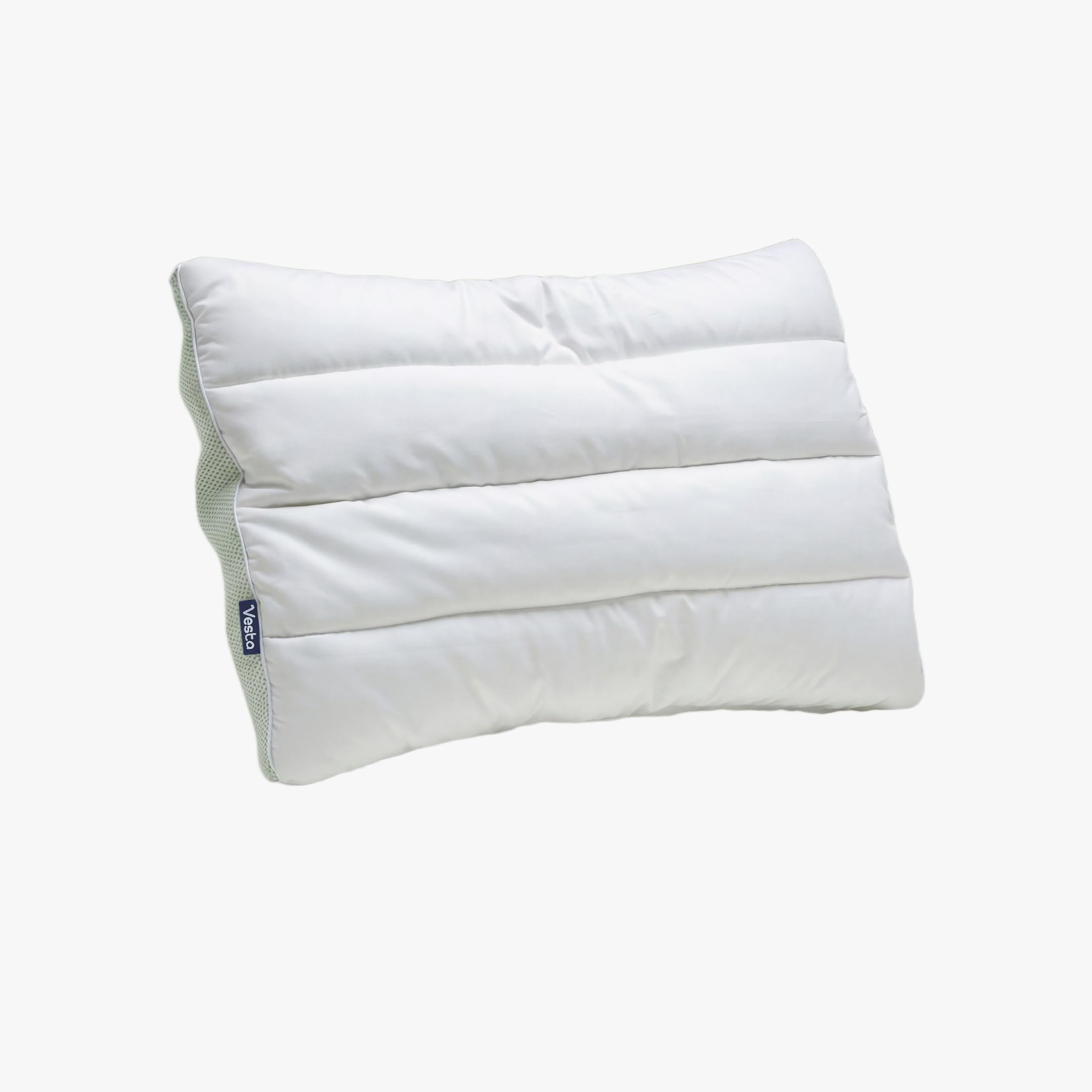 Vesta Silk-Layered Ultra-Thin Pillow