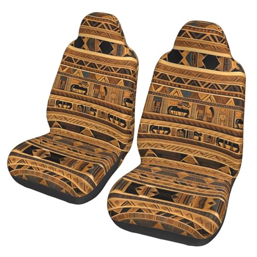 Housses de siège auto motifs égyptiens ACEPrints protection universelle voiture