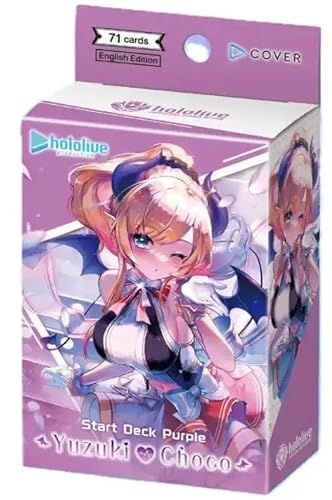 Cover Corporation Hololive Official Card Game: Yuzuki Choco Start Deck - 71 Cards
