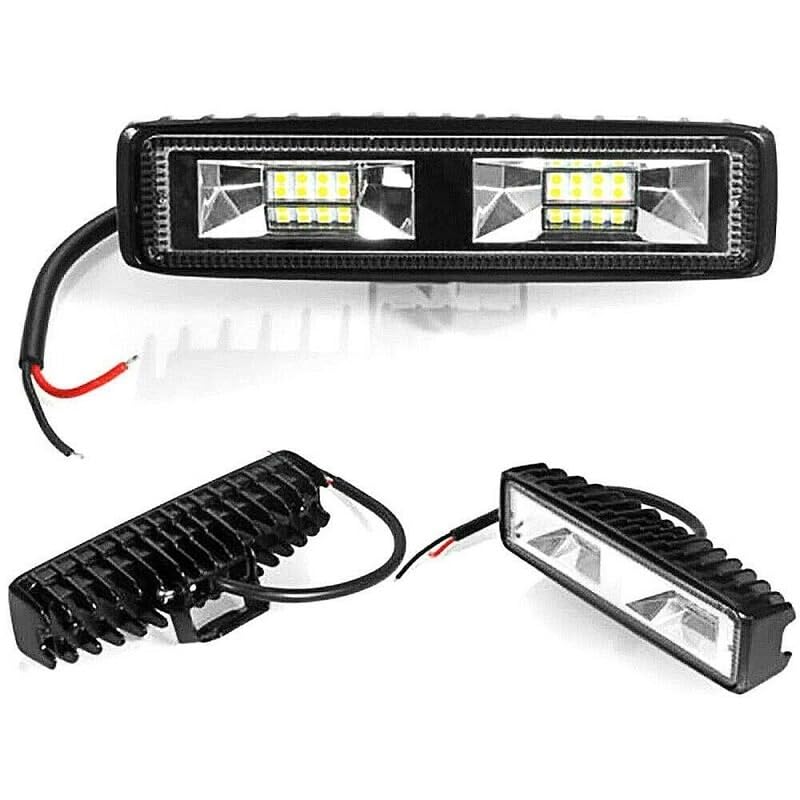 Luces traseras de coche de 16 LED y 48W para tractores y camiones 12V 24V 4