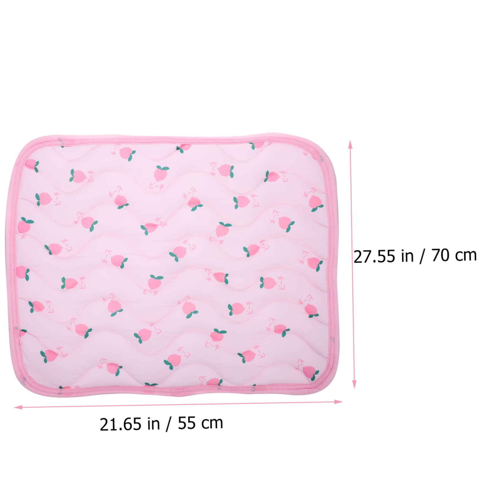 YARNOW 2 Pezzi Tappetino Rinfrescante Per Animali Domestici Cuccia Per Cani E Gatti Pieghevole Divano Per Animali Domestici Facile Da Usare Con Motivi Di Frutta