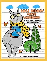Bible Memory Verse Workbook Scripture Copywork and Coloring: Activity Book to Help Kids ages 7 to 10 Memorize God's Word B09FCFPFQF Book Cover