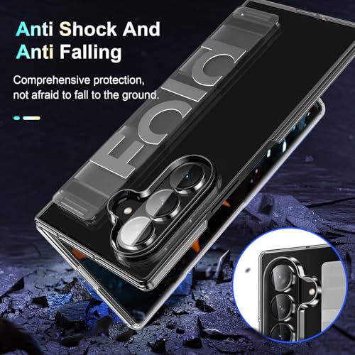 Coque Rigide en PC pour Fold 7 transparente mate étui de protection anti-choc - 6