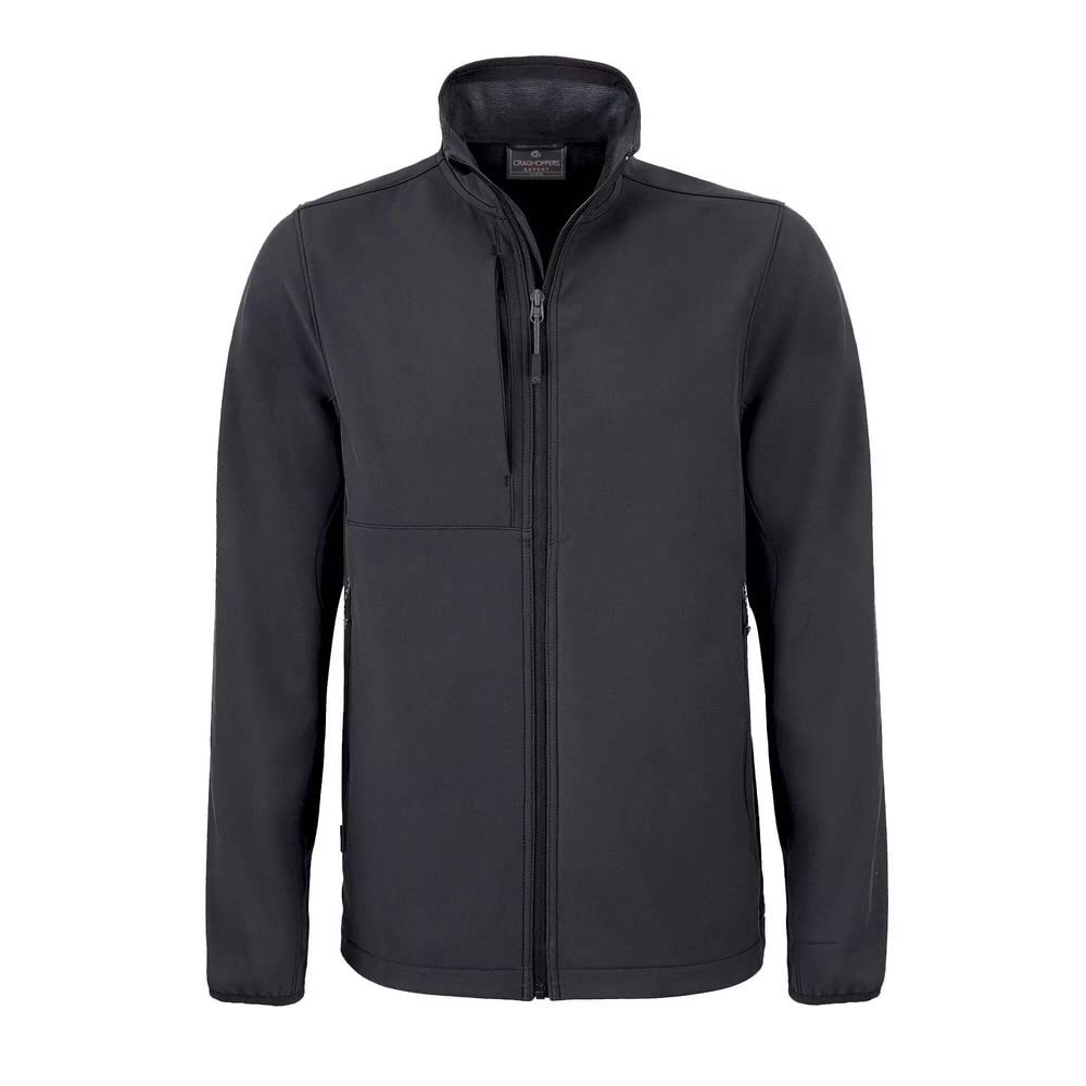 Craghoppers Mens Expert Basecamp Jacket Softshell, Carbon Grey, M