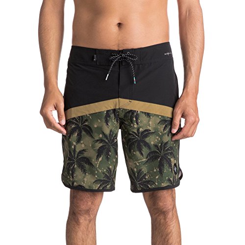 Boardshort Quiksilver Crypt Scallop noir avec coupe ergonomique 20" - 2