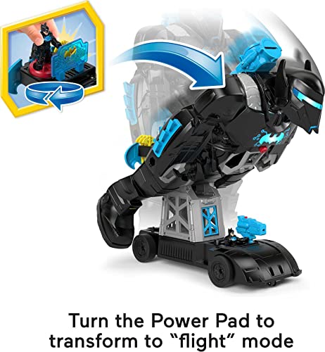 Fisher-Price GWT23 Imaginext Dc Super Friends Batman Toy Bat-Tech Batbot Playset 2-Ft-Tall Robot thumb #4