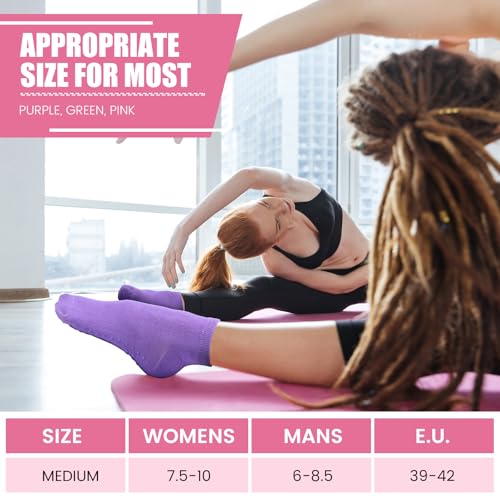 Image of Liitrsh 60 or 150 Pairs Pilates Grip Socks Bulk Unisex Non Slip Yoga Grippy Socks Woman for Adults Yoga Pilates Hospital