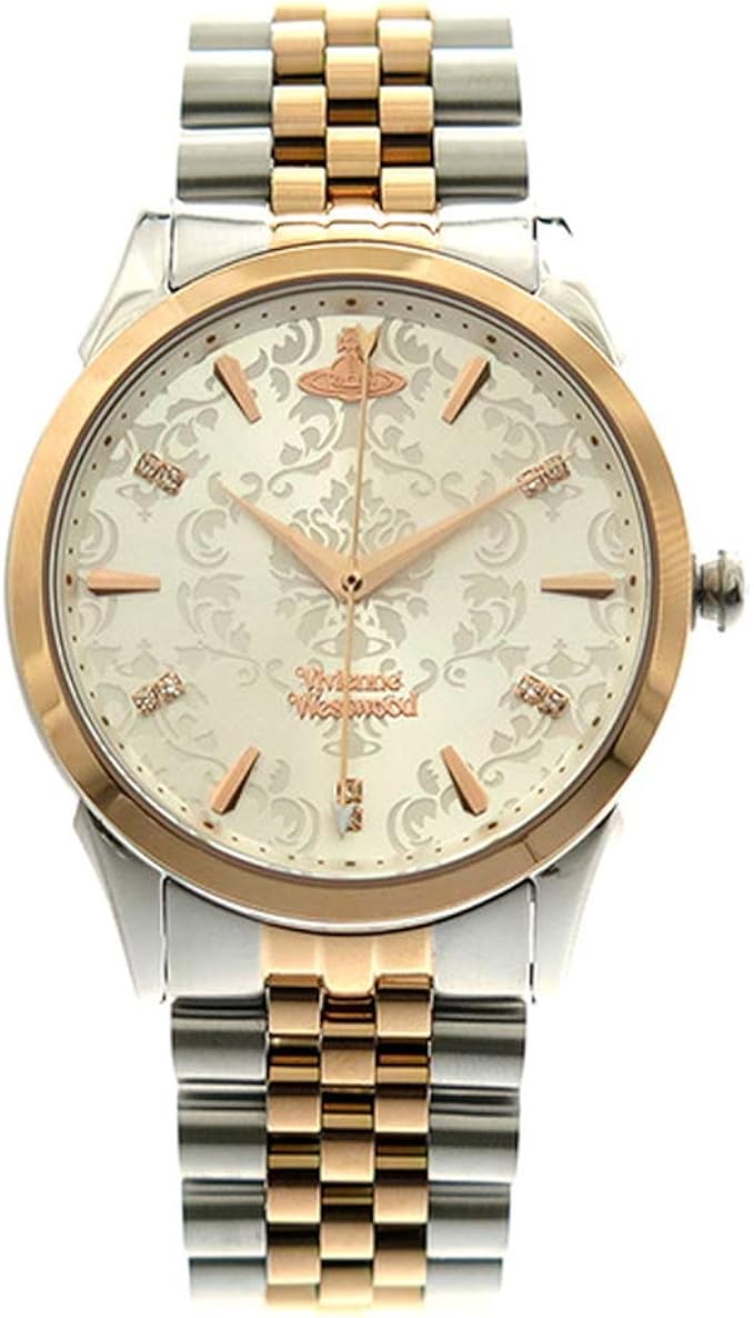 Amazon ヴィヴィアンウエストウッド Vivienne Westwood 腕時計 メンズ レディース Vv8rssl クォーツ シルバー ピンクゴールド シルバー 逆輸入品 Wimp 腕時計 ファッション 通販
