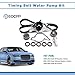 ECCPP Timing Belt Water Pump Kit Fit for 2000-2004 for Audi A6 Quattro 2001-2005 for Audi Allroad Quattro 2000-2002 for Audi S4