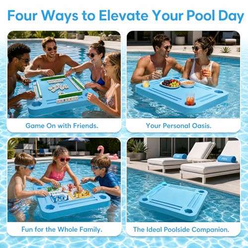 Mesa flotante para Mahjong impermeable 31.5" x 31.5" miniatura 6