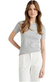 Basic Kısa Kollu Bisiklet Yaka TshirtT-ShirtKadın