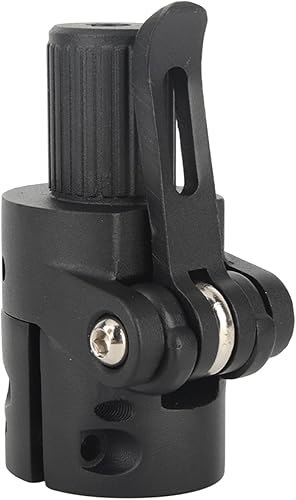 Piezas de scooter eléctrico Piezas de scooter eléctrico Aleación de aluminio Negro Plegable Base Replament Piezas de repuesto para scooter eléctrico