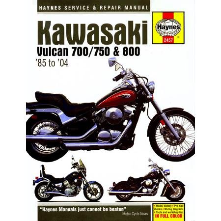 Amazon.com: Haynes Manuals MANUAL KAW VUL 700-800 (85-04) Manuals