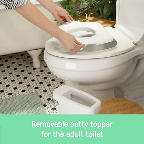 Ingenuity 11124 Summer Infant By Ingenuity My Size Potty Pro In White, Toddler Potty Training Toilet thumb #3