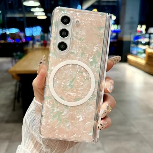 Coque Z Fold 6 avec protection charnière magnétique et dos rigide mince