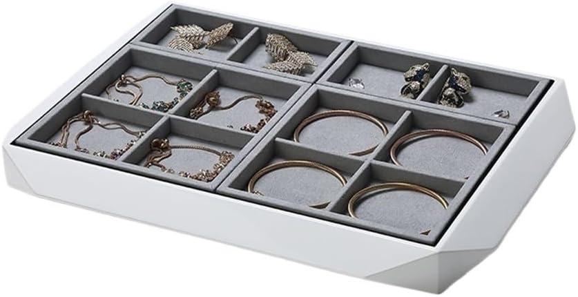 Cabinets Jewelry Display Tray with Removable Necklace Organizer