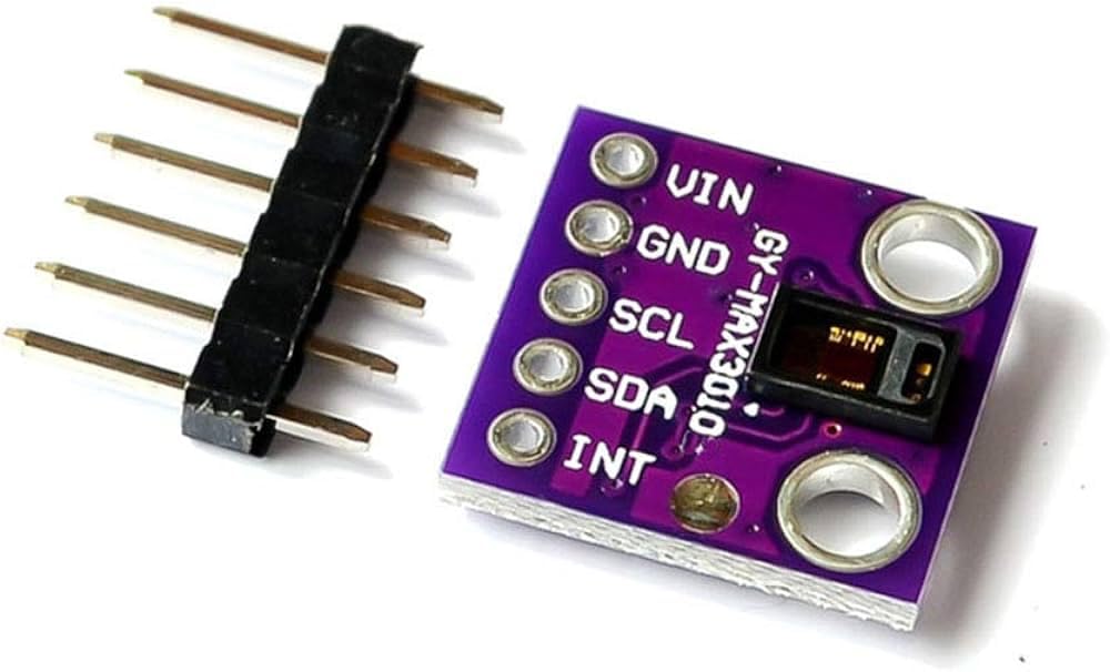 MAX30100 Heart Rate Click Sensor Module (Purple)