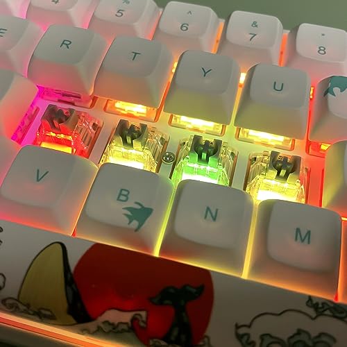 Clavier MX gaming avec switchs Gateron G Silver Pro 3.0 argent - 4
