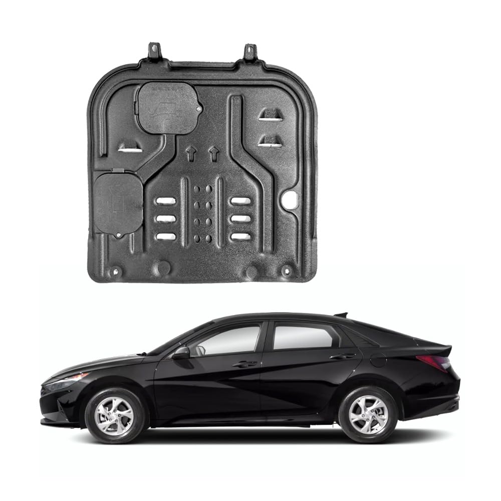 engine splash shield fit for hyundai elantra 2021 2022 2023 skid plate | durable engine guard w/screws hardware ,instructions impact resistant splash cover directly replace original one ?