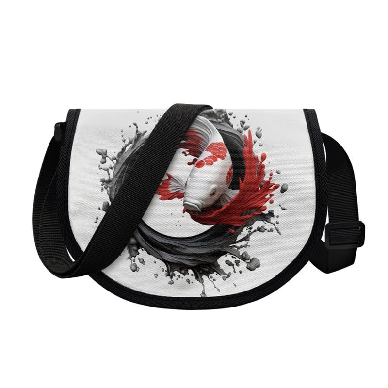 Rottweiler Dog Women's Large Tote Bag Fire Skull Messenger Bag Retro Tulip Flower Shoulder Bag for Travel College2