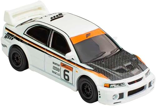 Miniatura 2 de HOT WHEELS Colección de entretenimiento retro, Mitbisi Lncr Evluin Vi, TV y videojuegos, réplicas icónicas para jugar o exhibir, regalo para